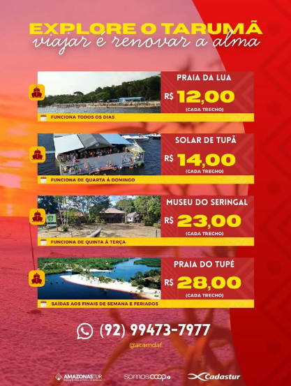 Viva experiências inesquecíveis no Tarumã!