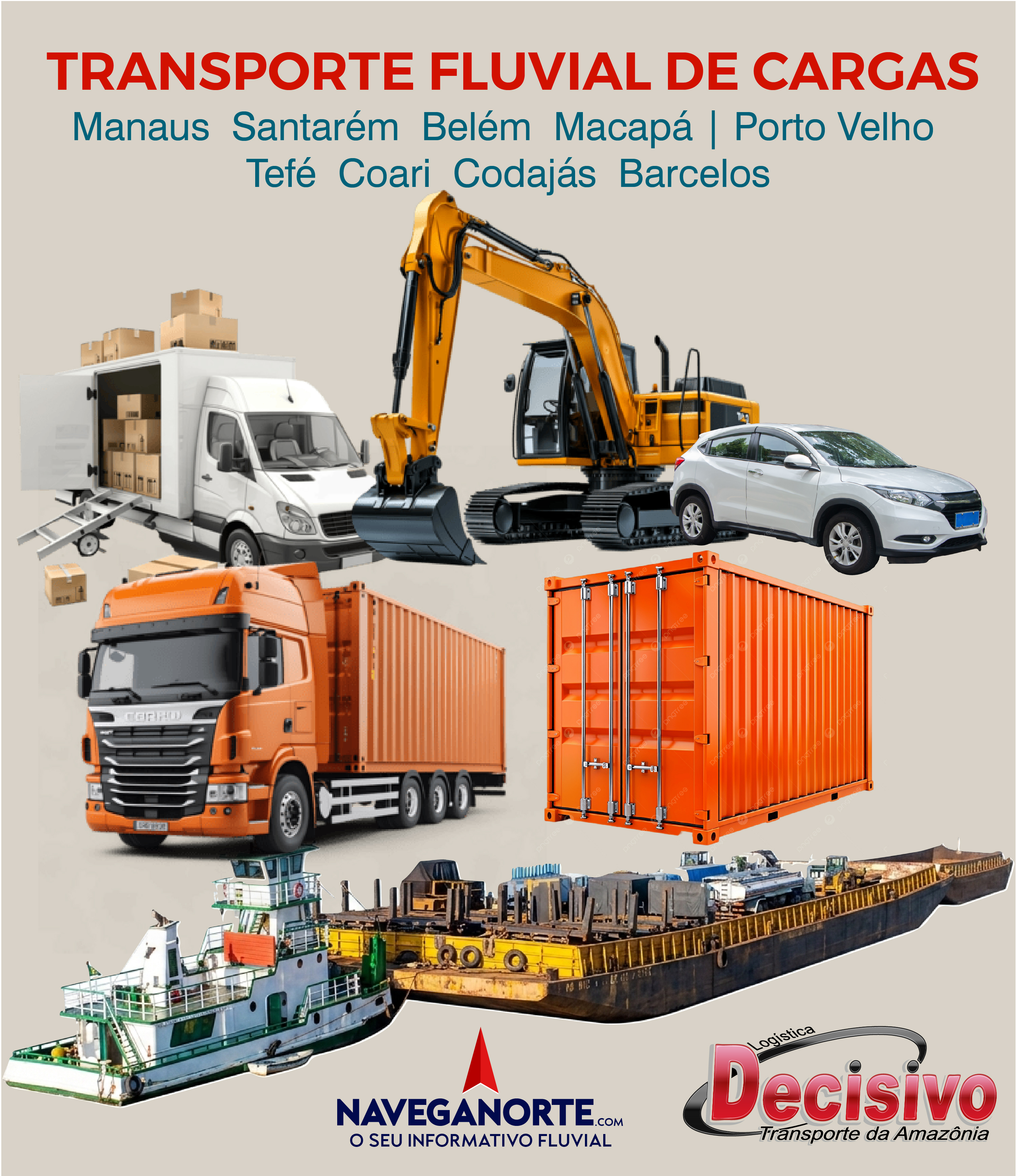 TRANSPORTE FLUVIAL DE CARGAS