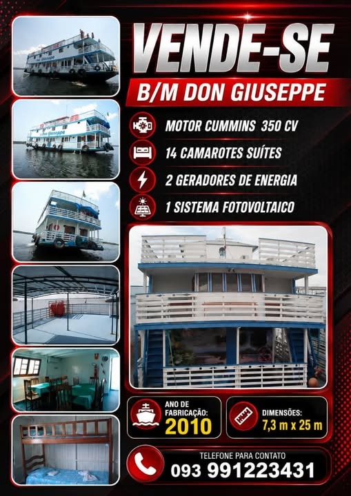 Vende-se Barco Don Giuseppe