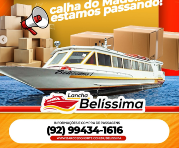 Lancha Lancha Rápida Belíssima